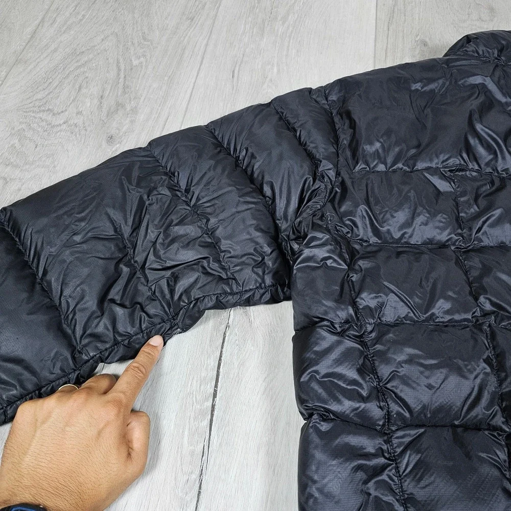 The North Face Summit Series 800 Down Jacket Mens Large Black Goose Fill Puffer
